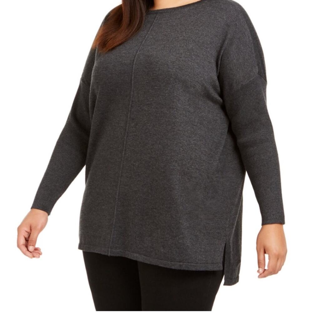 Style & Company Sweater. Gray. 2X